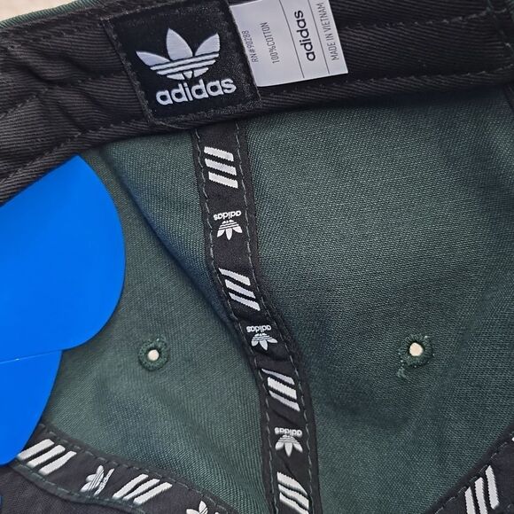 NWT Adidas Relaxed Strap-Back Hat Mineral Green OS - Picture 6 of 7